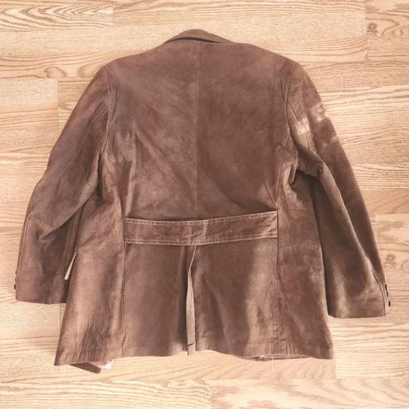 GUC Men's Gratis Sportswear 100% Leather Jacket, Size 44 - Picture 7 of 13